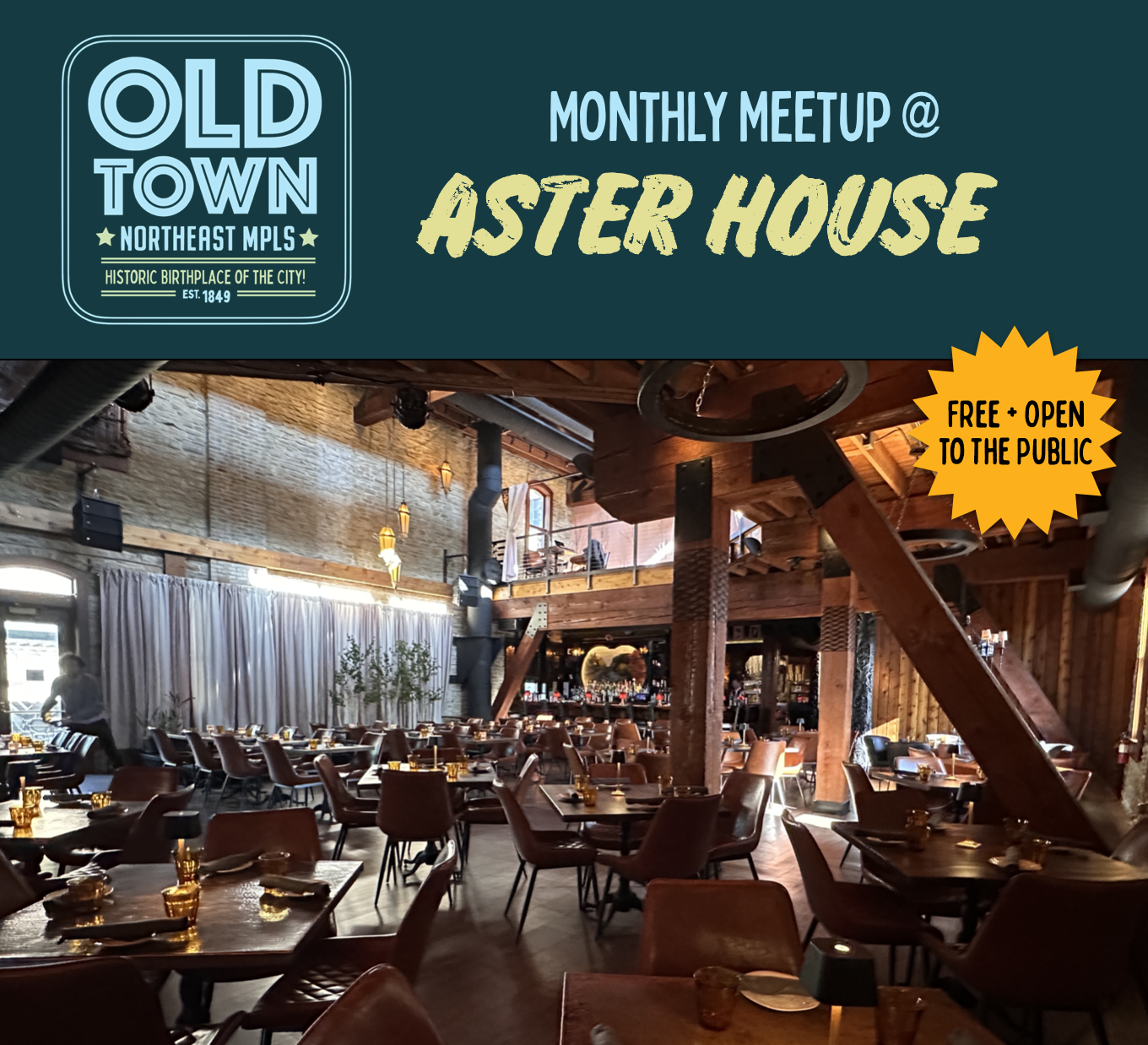 Monthly Happy Hour
