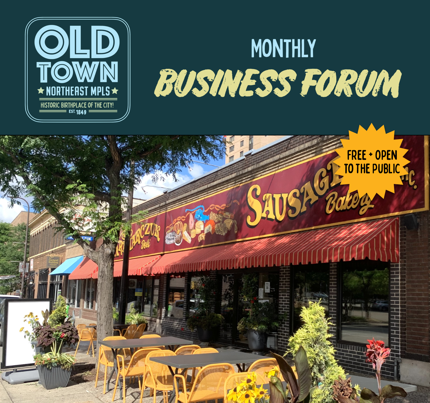 Monthly Business Owner's Forum