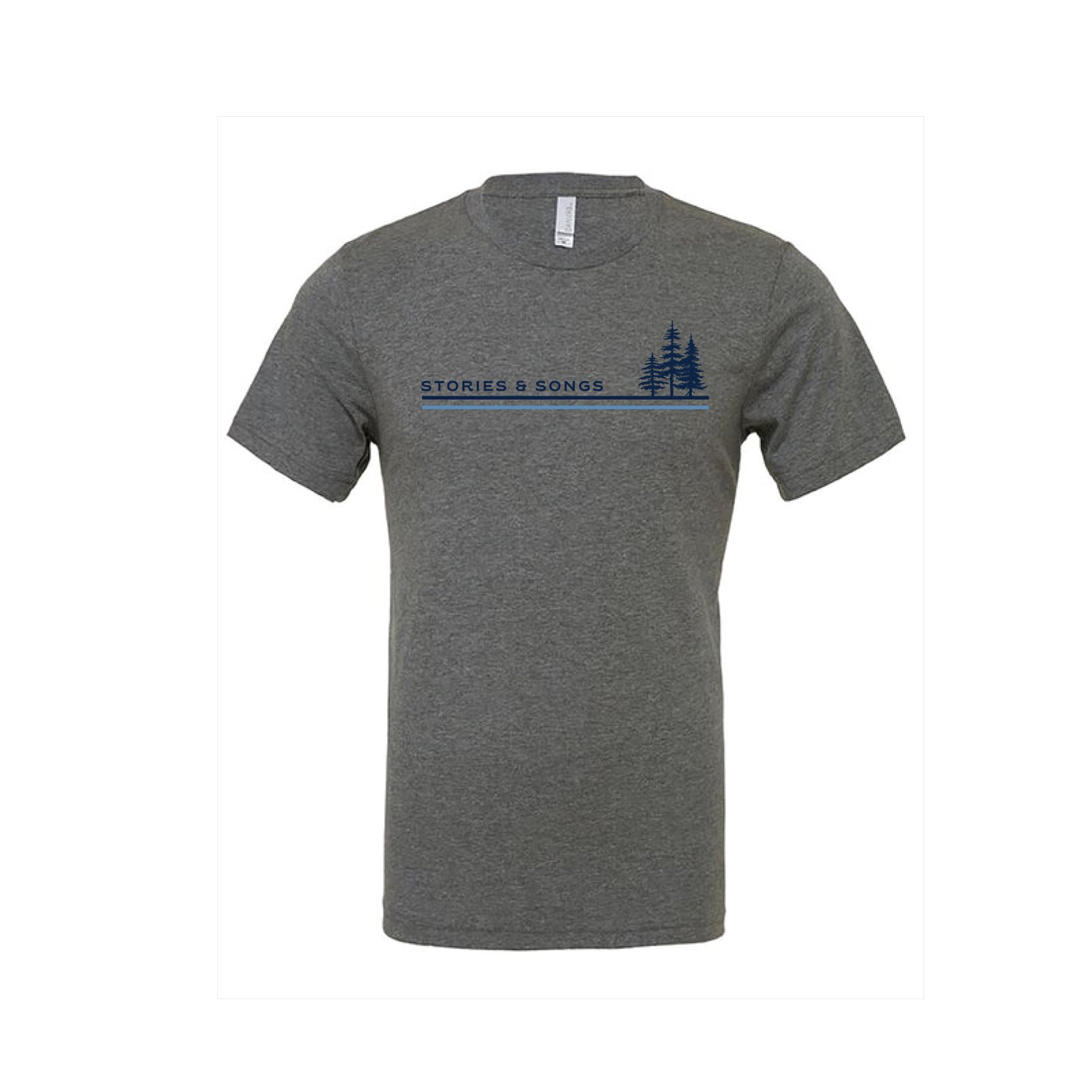 Stories & Songs 3 Tree - Gray T-Shirt