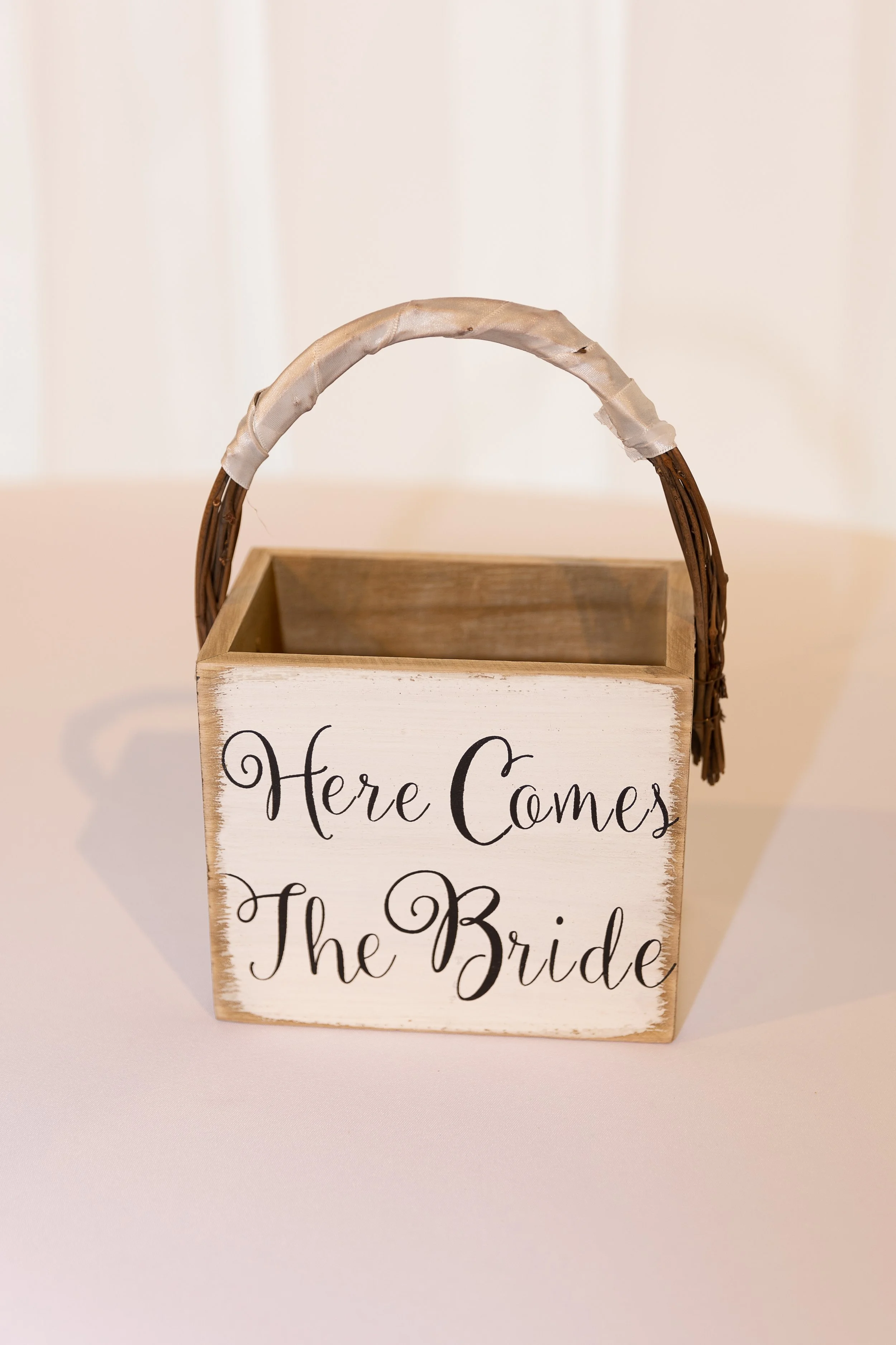 Flower Girl Petal Basket