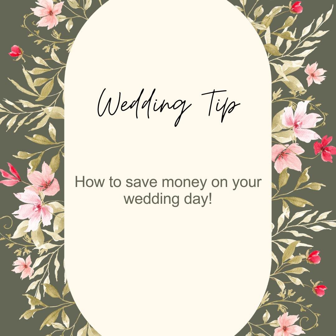 Planning a wedding can be an exciting but expensive endeavor. Here are some tips to help you save money on your wedding day:

1. Set a Budget: Determine how much you can afford to spend and stick to it. Allocate funds to different aspects of the wedd