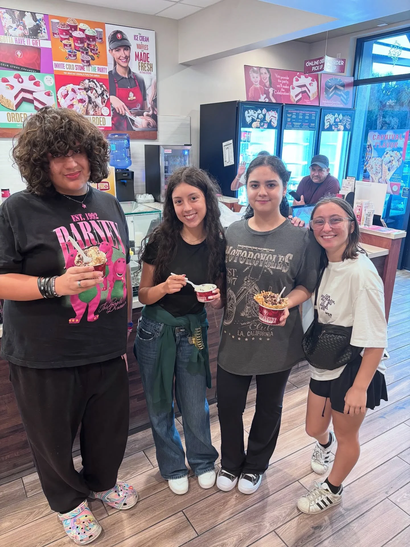 Here’s some photos from our Cold Stone’s fundraiser!! Thank you to everyone who came out!