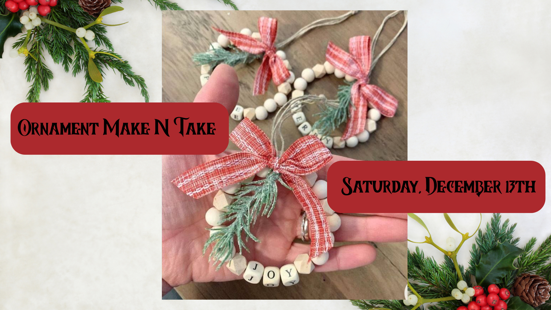 Ornament Make N Take