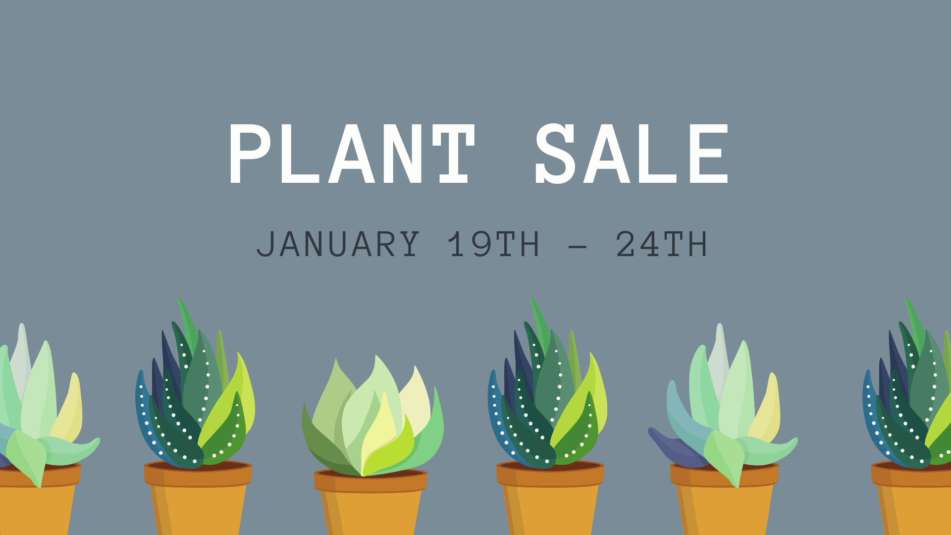 Plant Sale