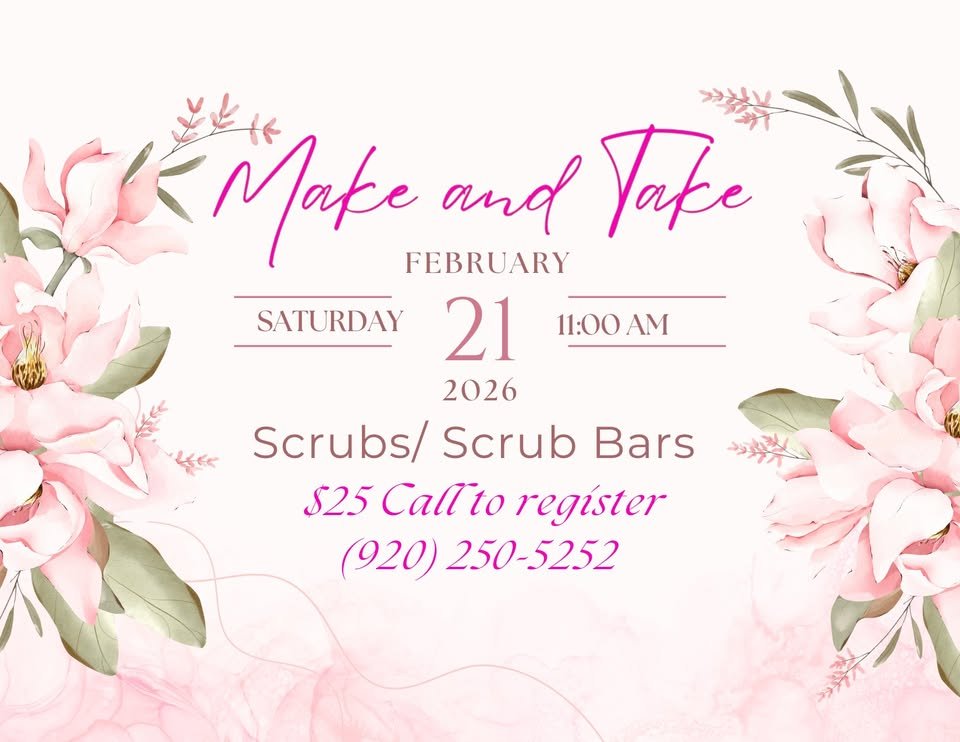 Make and Take - Make your own Scrubs and Scrub Bars $25