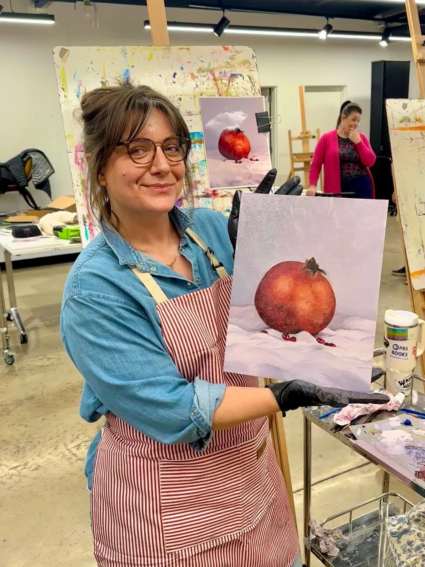 I spent last week doing something that&rsquo;s been on my bucket list for years - an oil painting class! I&rsquo;ve never painted before but always wanted to try, so I spent five days learning from @lassiter.art in the Basics of Oil Painting class at