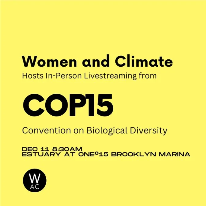 Dec ‘22 COP15 Livestream Viewing