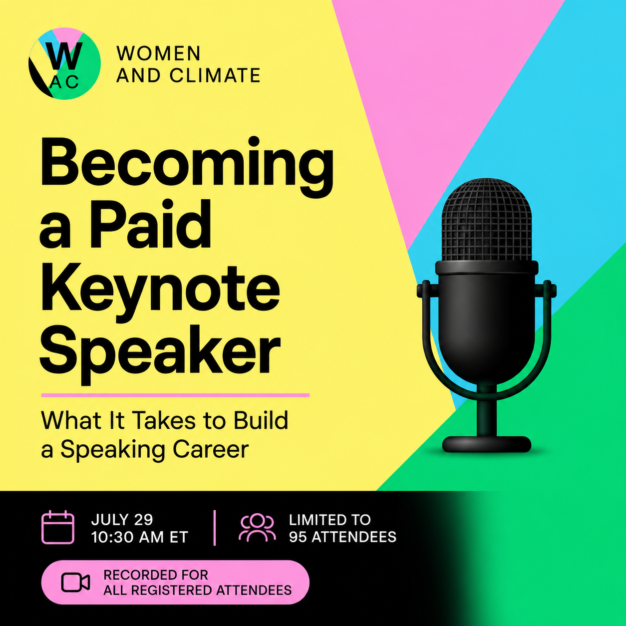 Become a Paid Keynote Speaker