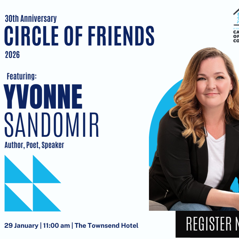 Child Abuse Survivor and Author to Speak at 2026 Circle of Friends Luncheon