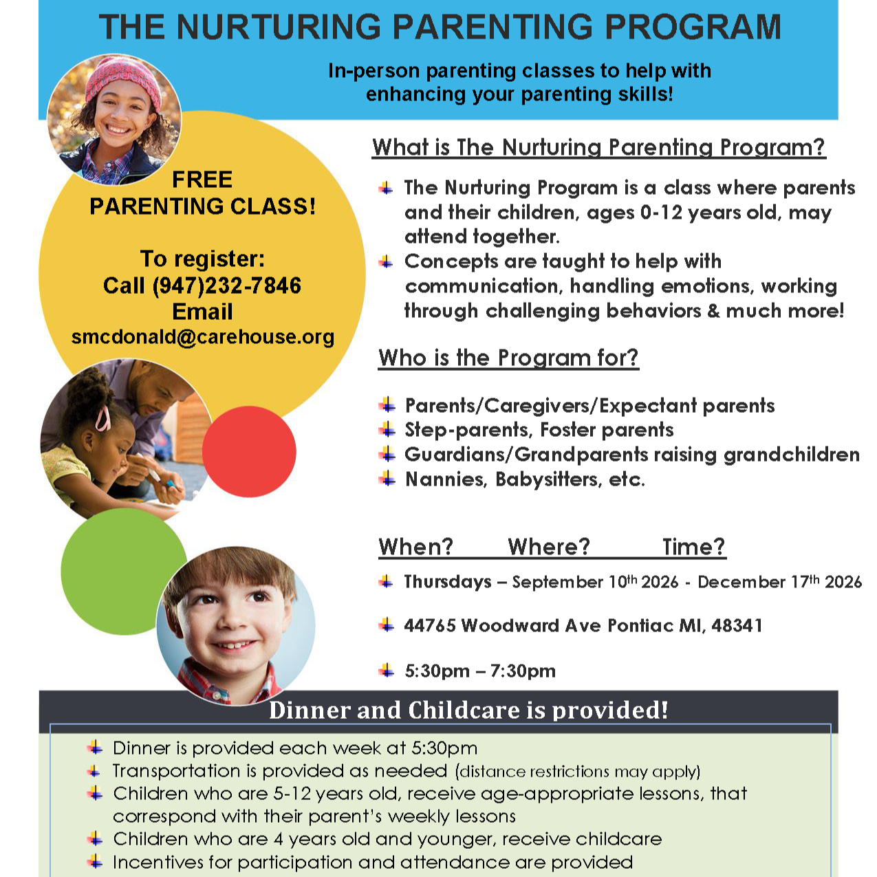 Nurturing Parenting Program Fall 2026