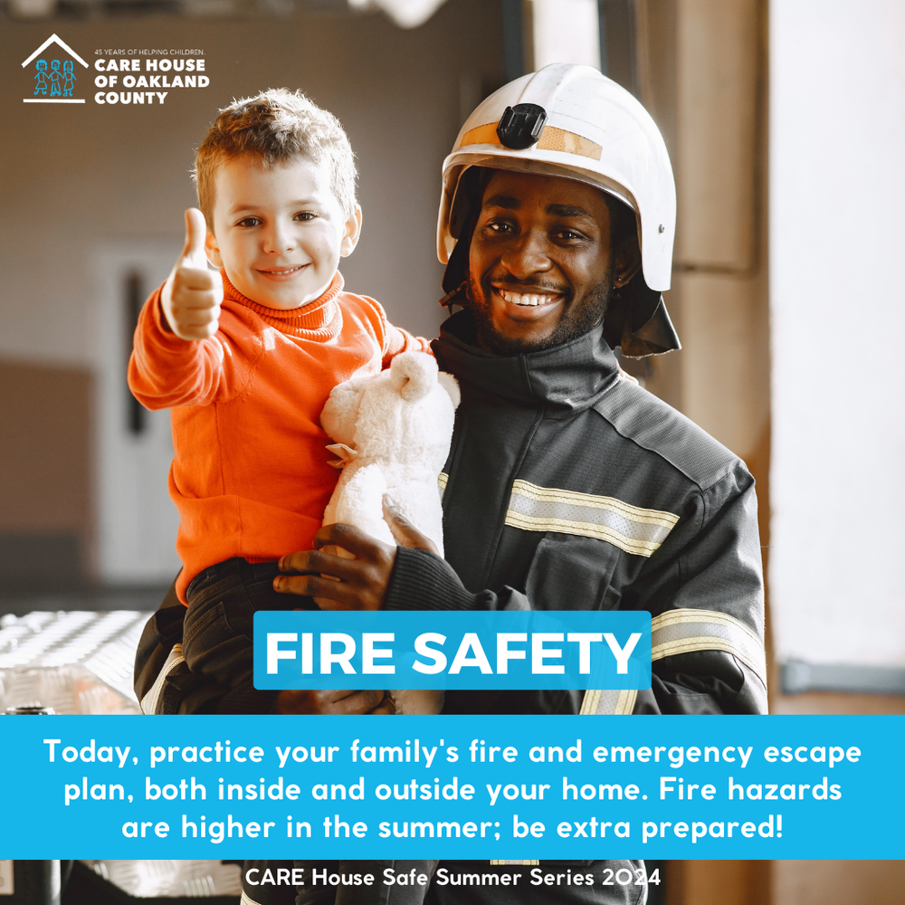 Fire Safety — CARE House of Oakland County