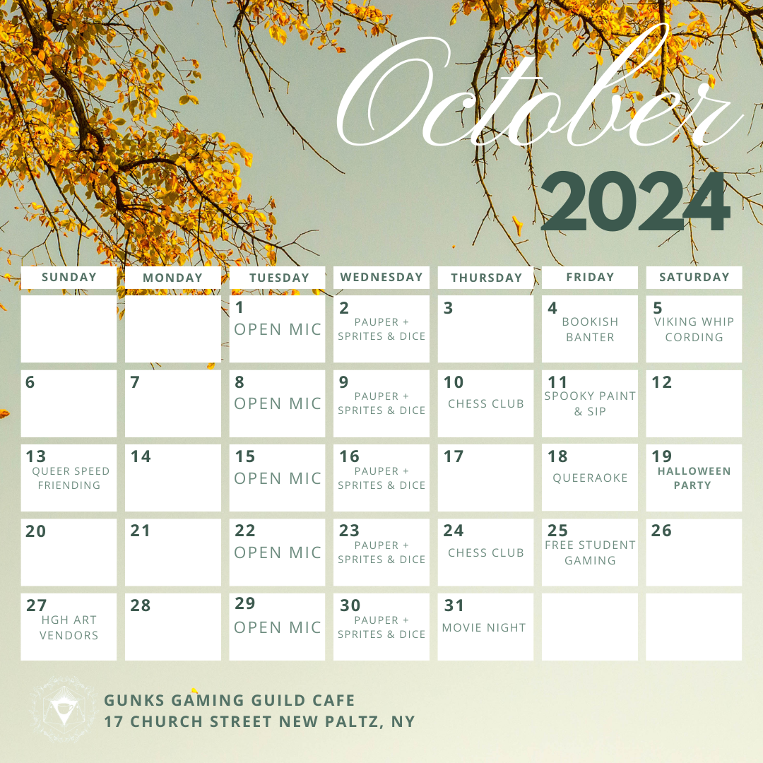 New Paltz Printable Schedule