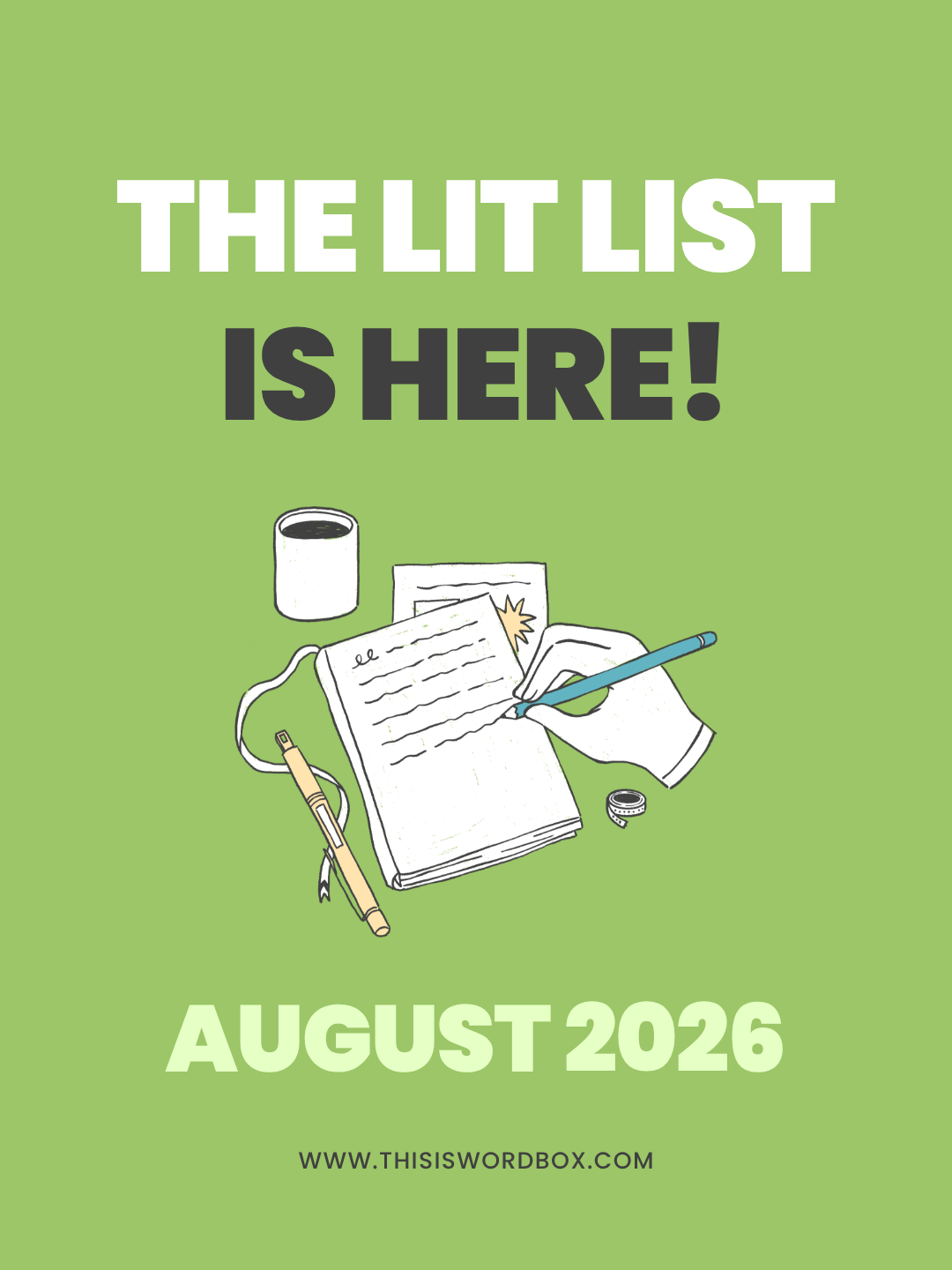 Writing &amp; Poetry Competitions &amp; Submissions – August 2026