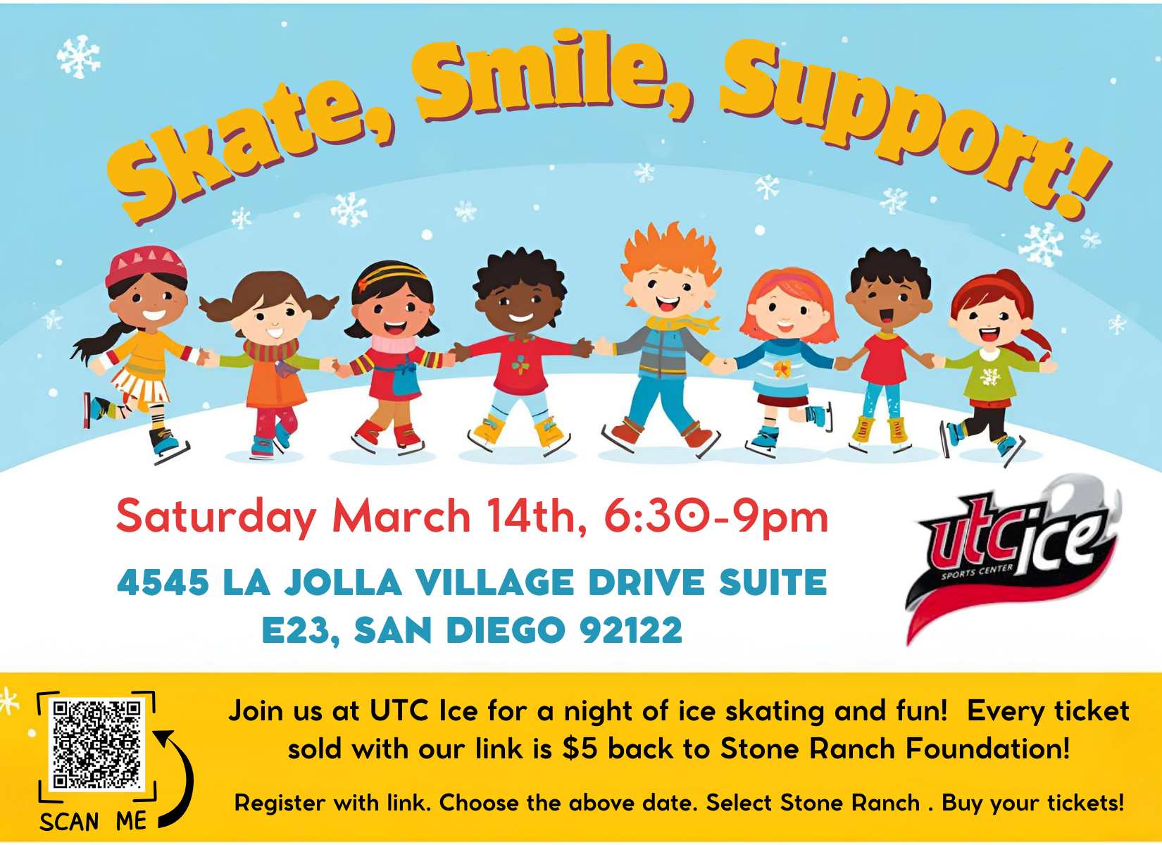 UTC Ice Skating Fundraiser