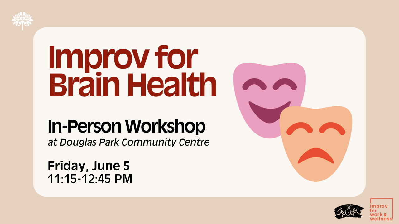 In-Person Workshop: Improv for Brain Health