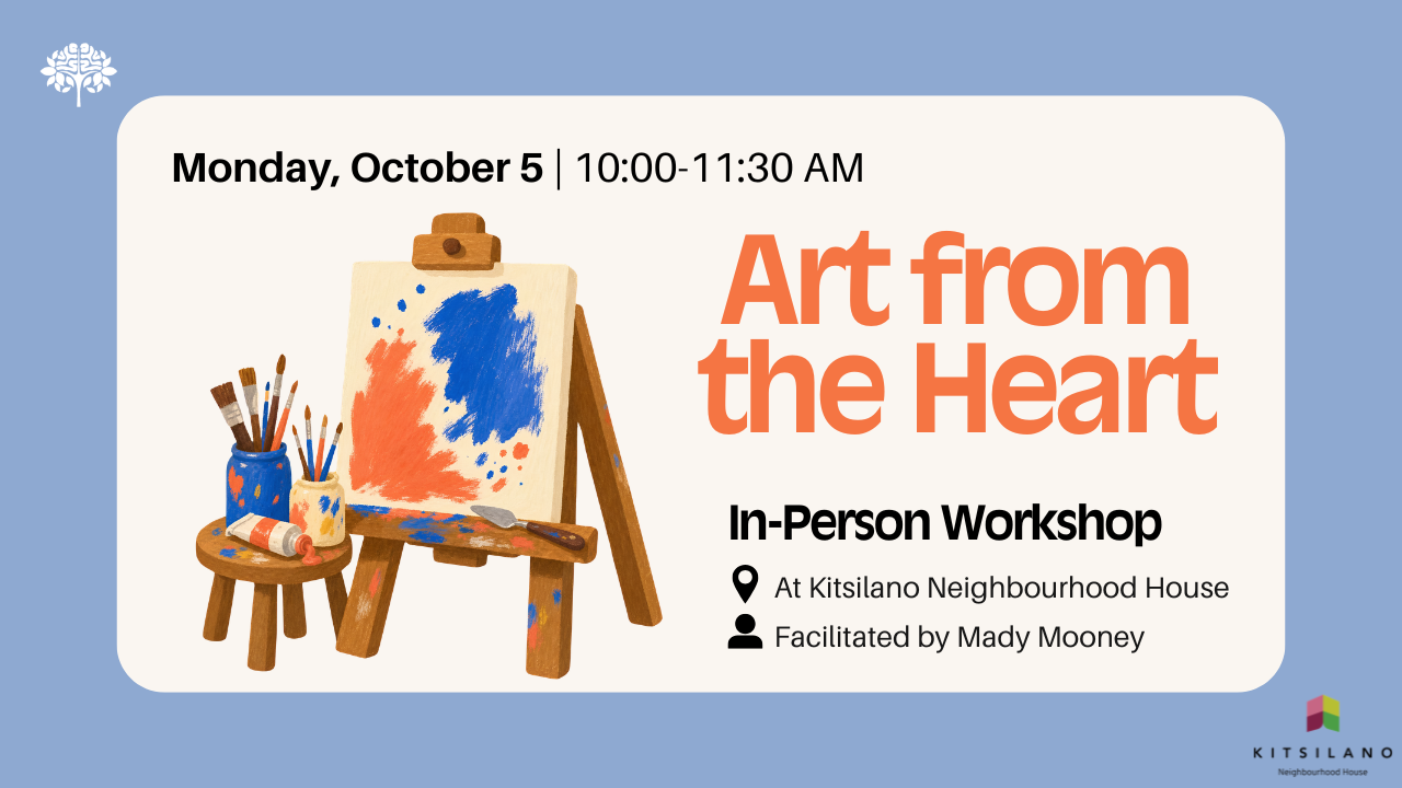 In-Person Workshop: Art from the Heart