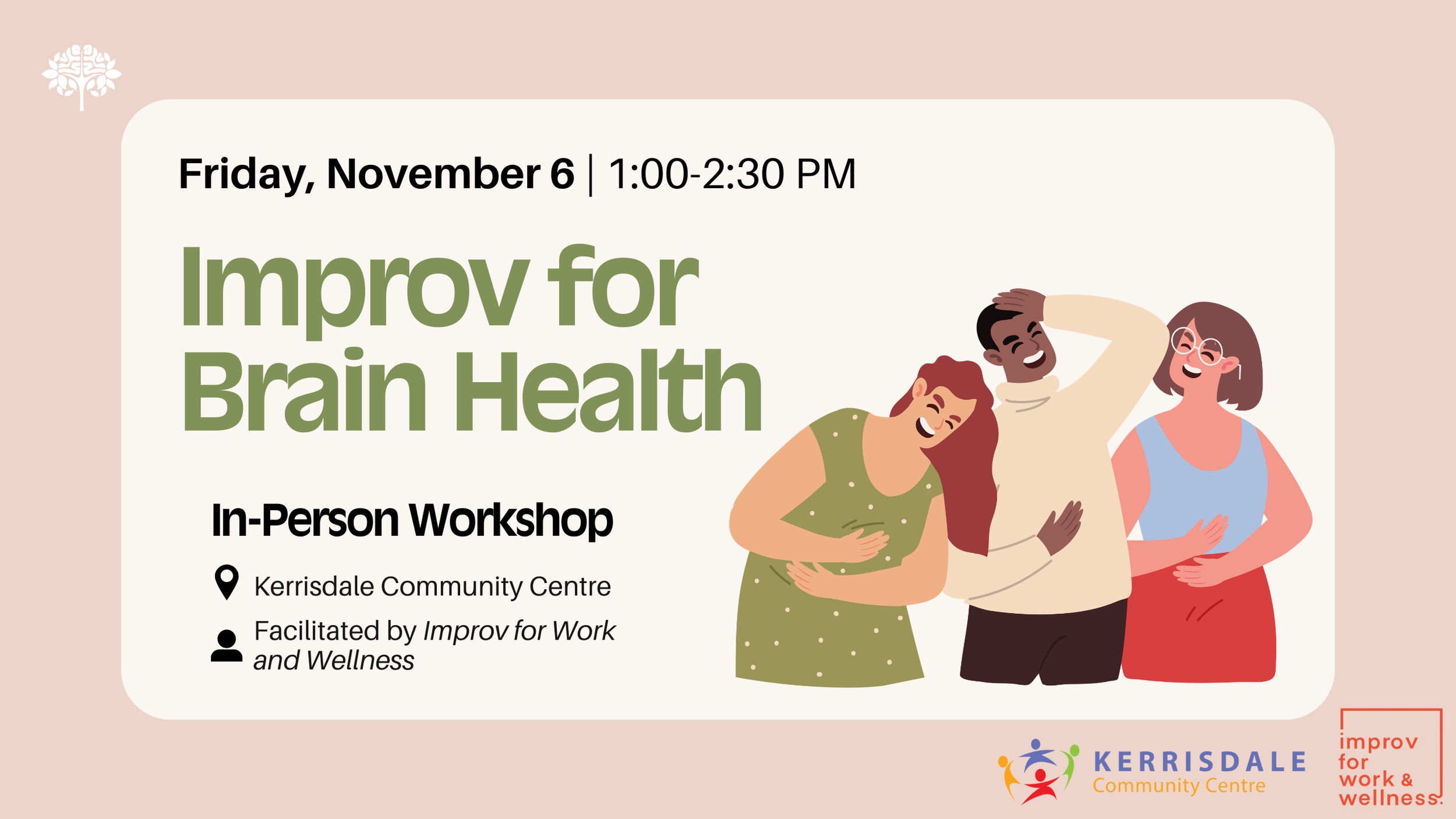 In-Person Workshop: Improv for Brain Health 