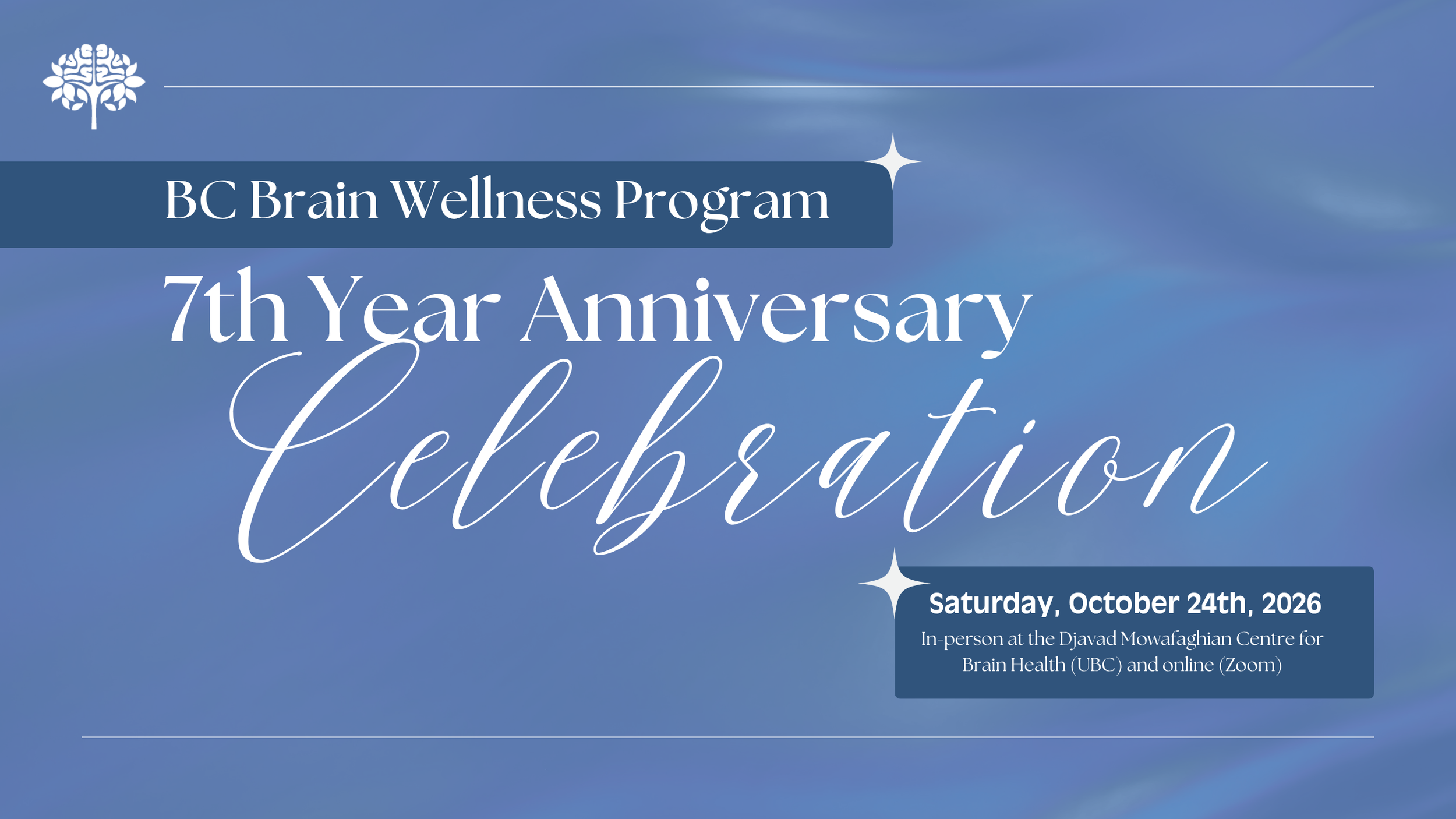 BC Brain Wellness Program 7th Anniversary Celebration