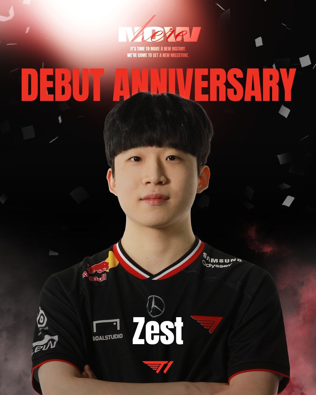 오늘은 T1 Overwatch2 팀의 &lsquo;Zest&rsquo; 김현우 선수의 데뷔 6주년입니다!

Happy 6th debut anniversary to our Overwatch2 team's &lsquo;Zest&rsquo;!

#TogetherAs1