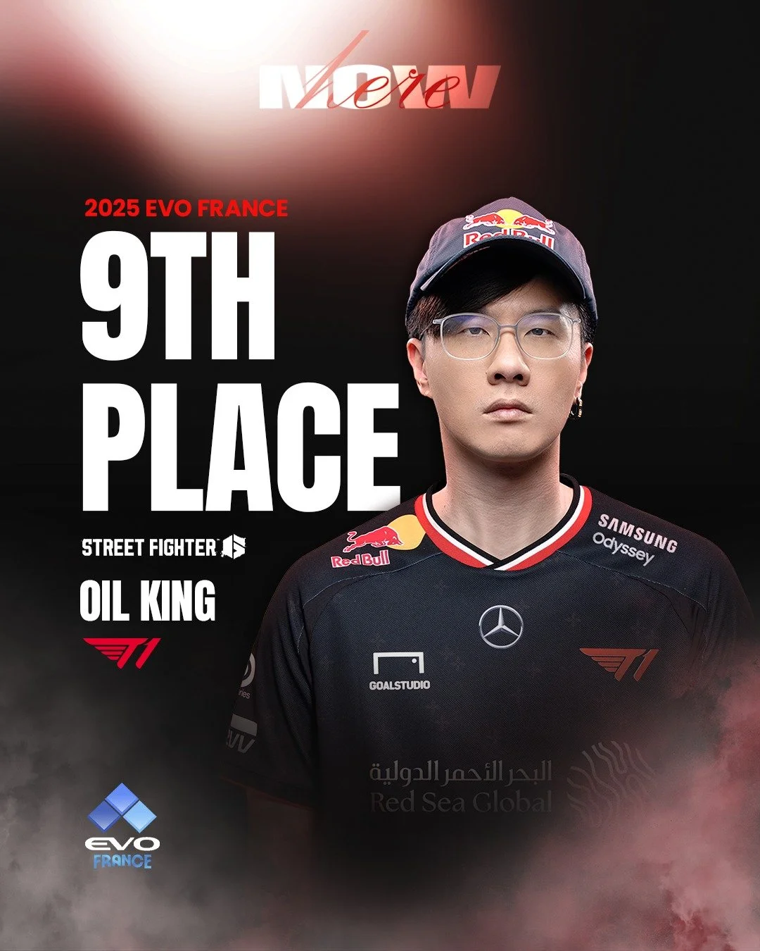 𝐓𝐇𝐀𝐍𝐊 𝐘𝐎𝐔 | 𝐄𝐕𝐎𝐋𝐔𝐓𝐈𝐎𝐍 𝐂𝐇𝐀𝐌𝐏𝐈𝐎𝐍𝐒𝐇𝐈𝐏 𝐒𝐄𝐑𝐈𝐄𝐒: 𝐅𝐑𝐀𝐍𝐂𝐄 𝟐𝟎𝟐𝟓

Evolution Championship Series: France 2025 에서 'Oil King' 선수의 여정이 9위로 마무리되었습니다. 응원해 주신 팬 여러분 감사드립니다.

'Oil King' has concluded his journey at Evolutio