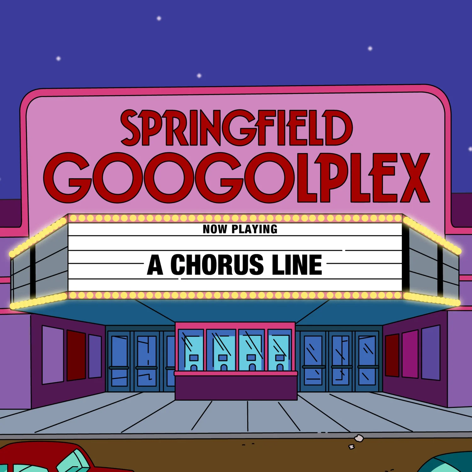 A Chorus Line • The Simpsons: The Musical: The Miniseries episode artwork