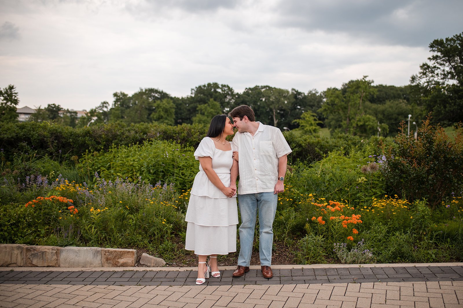 Gia + Connor's Engagement Session at Phipps Conservatory and Botanical Gardens
