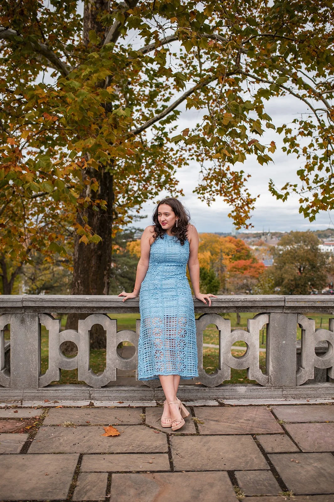 Julia's Senior Session at Mellon Park, Roberto Clemente Bridge, and The Point
