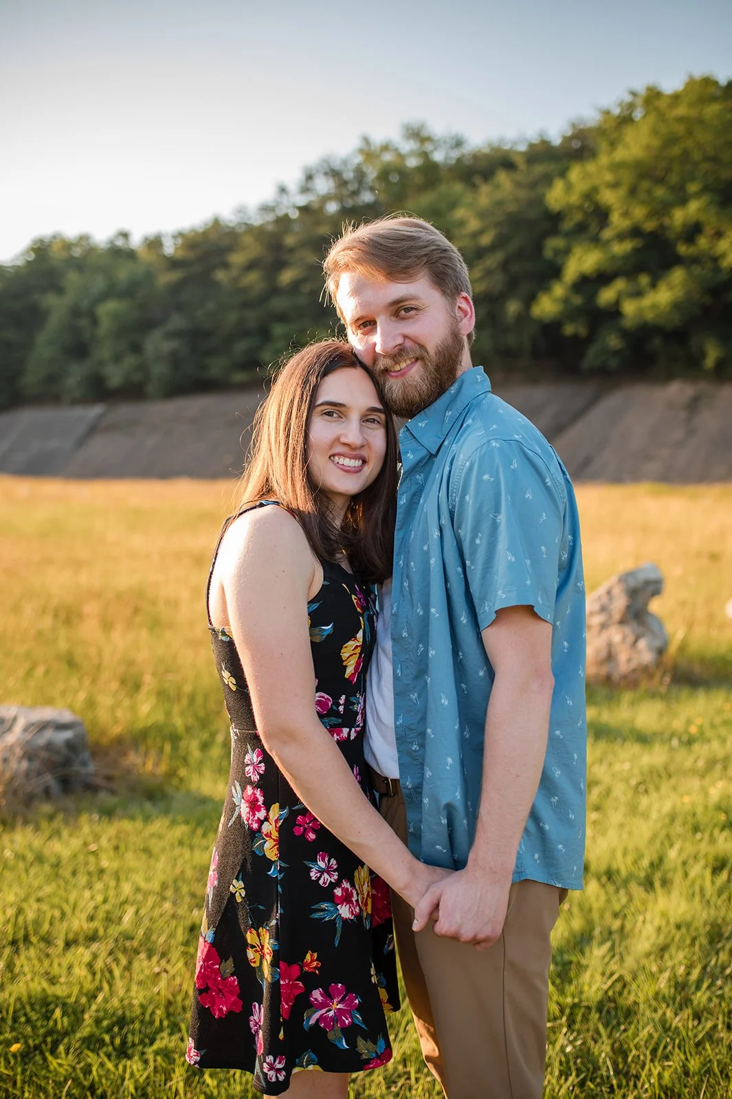 Emily + Brendan's Engagement Session at Crooked Creek