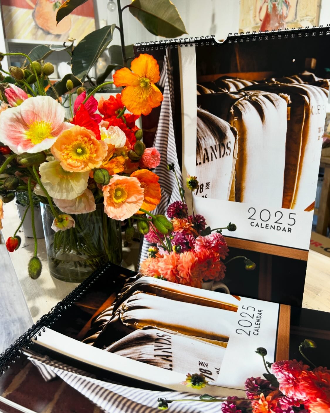 Beautiful 2025 @hamlet_and_fields calendars in store now! $39.95