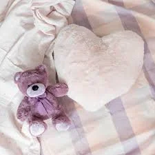 Jelly Bean Teddy Bear (Dusty Purple)