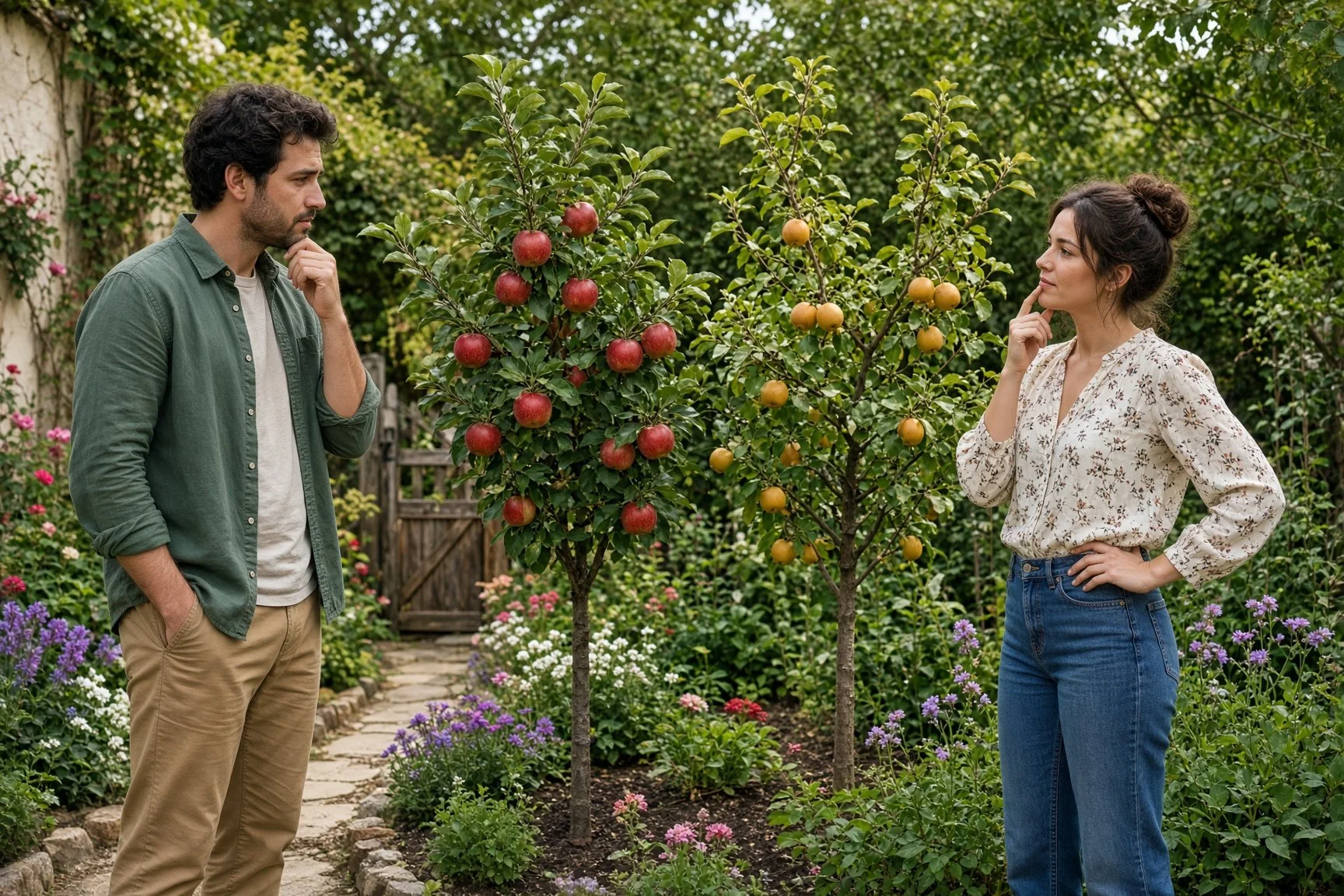 “The Two Trees” in Your Garden