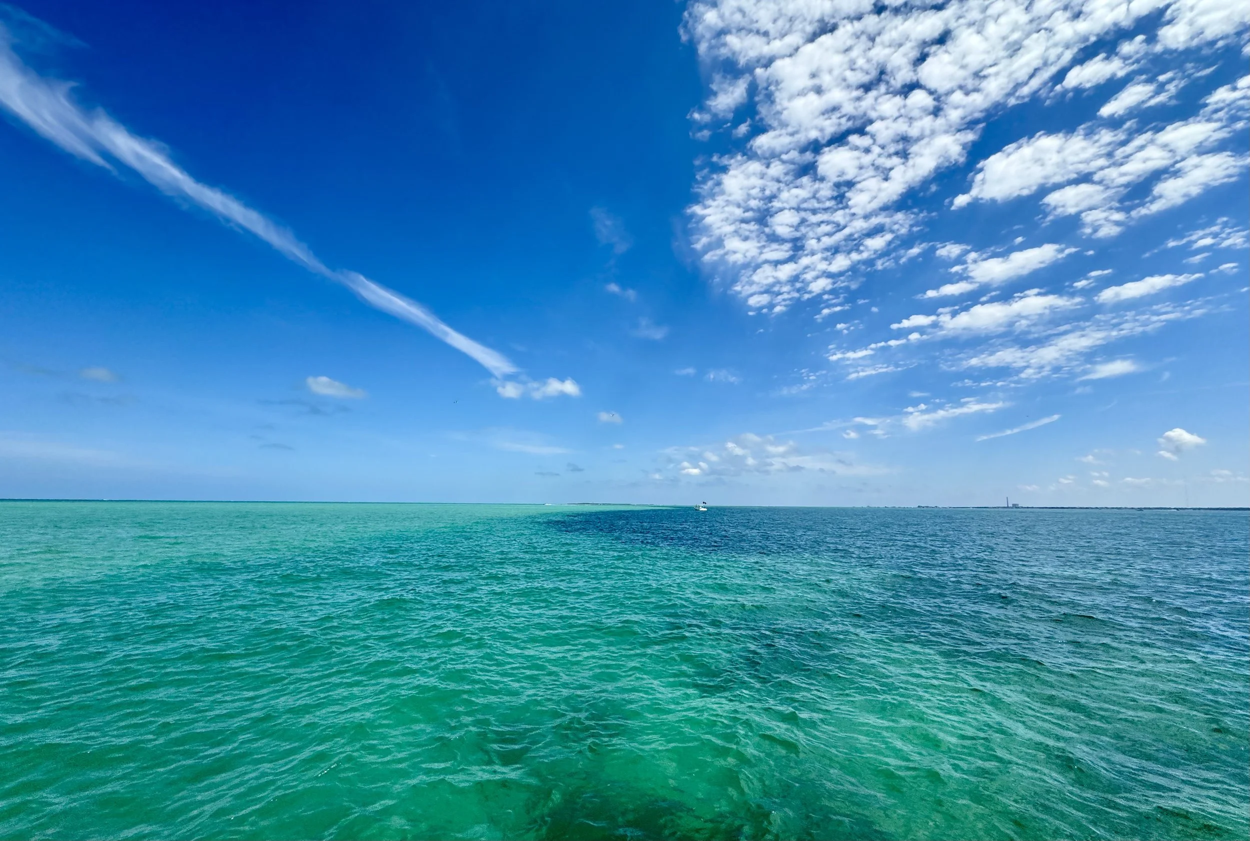 Where the Green Meets the Blue