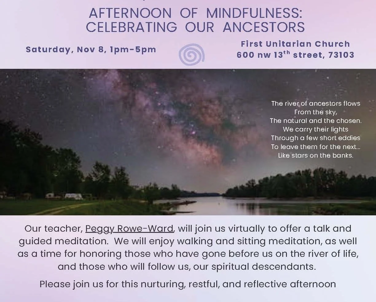 Afternoon of Mindfulness: Celebrating our Ancestors