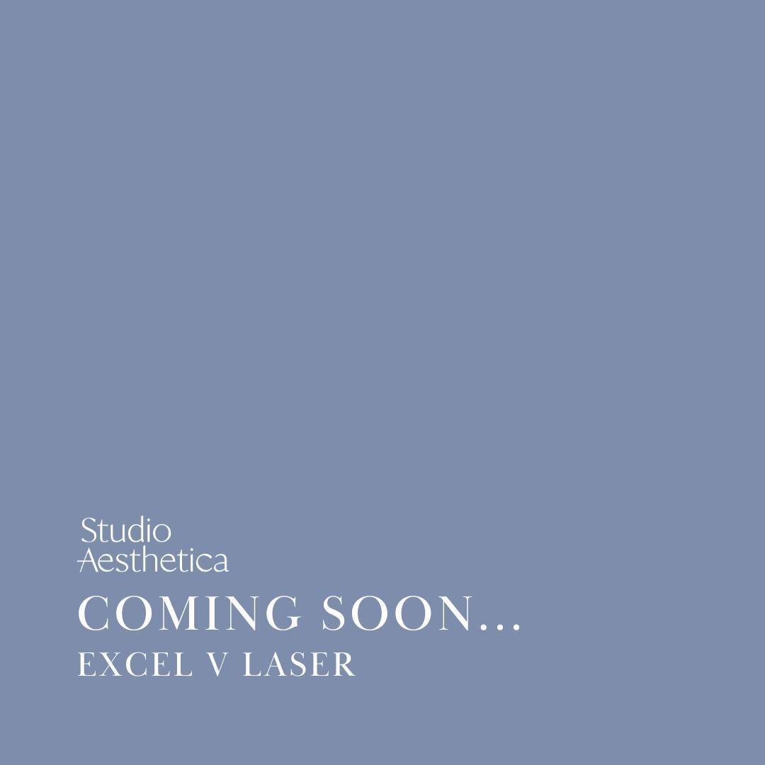 COMING SOON&hellip;⁠
Excel V Laser⁠
⁠
The Excel V laser system is the Gold Standard when it comes to vascular treatments. It's an effective non-invasive approach to treating a wide range of vascular skin conditions including diffusing redness, facial