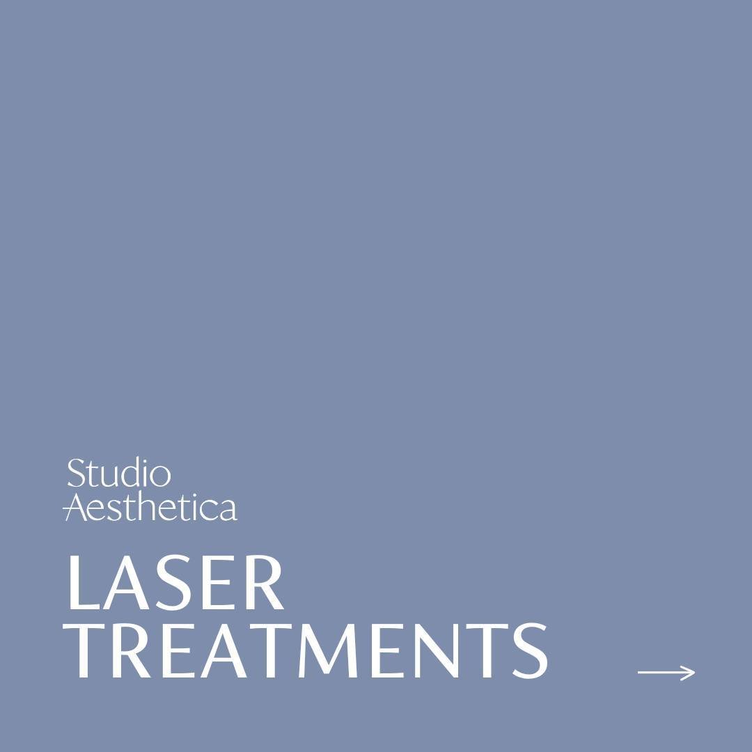 What laser treatments do we offer at Studio? And what is each laser best for?

From targeting veins and scars to rejuvenating your complexion and smoothing out wrinkles, our state-of-the-art Excel V, Laser Genesis, CO2 CoolPeel, and CO2 Dot Therapy a