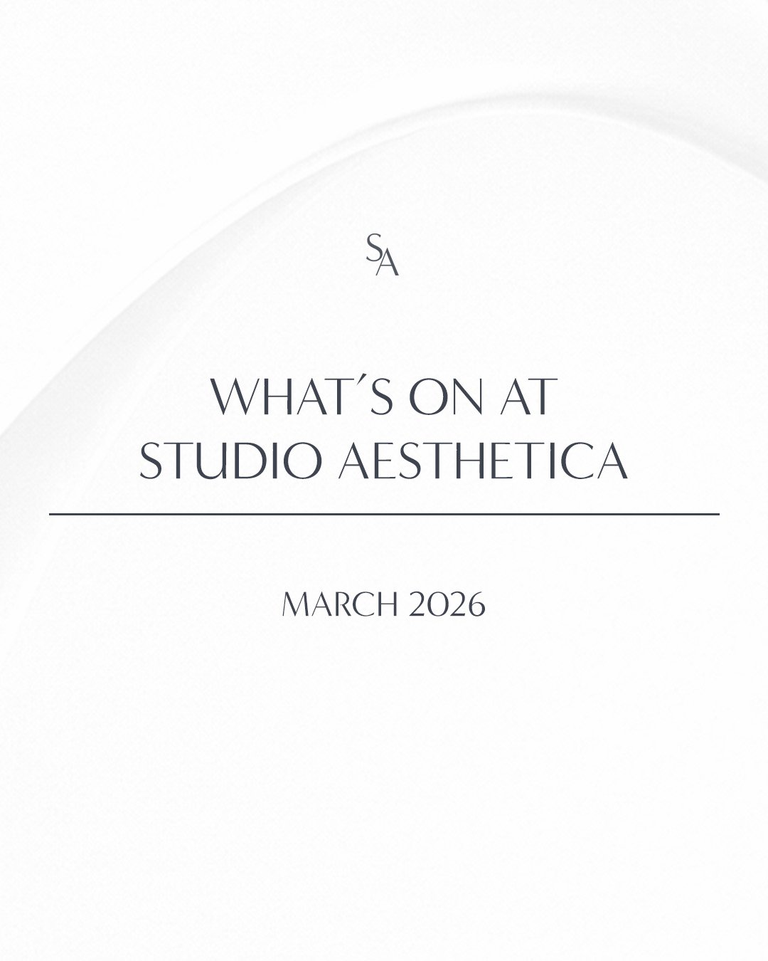 What&rsquo;s On Offer This March

Two carefully curated seasonal protocols, designed to support skin renewal as we move beyond summer.

&bull; Signature Studio Brightening Laser Facial
Now $595
A multi-step brightening treatment combining peel, Pico 