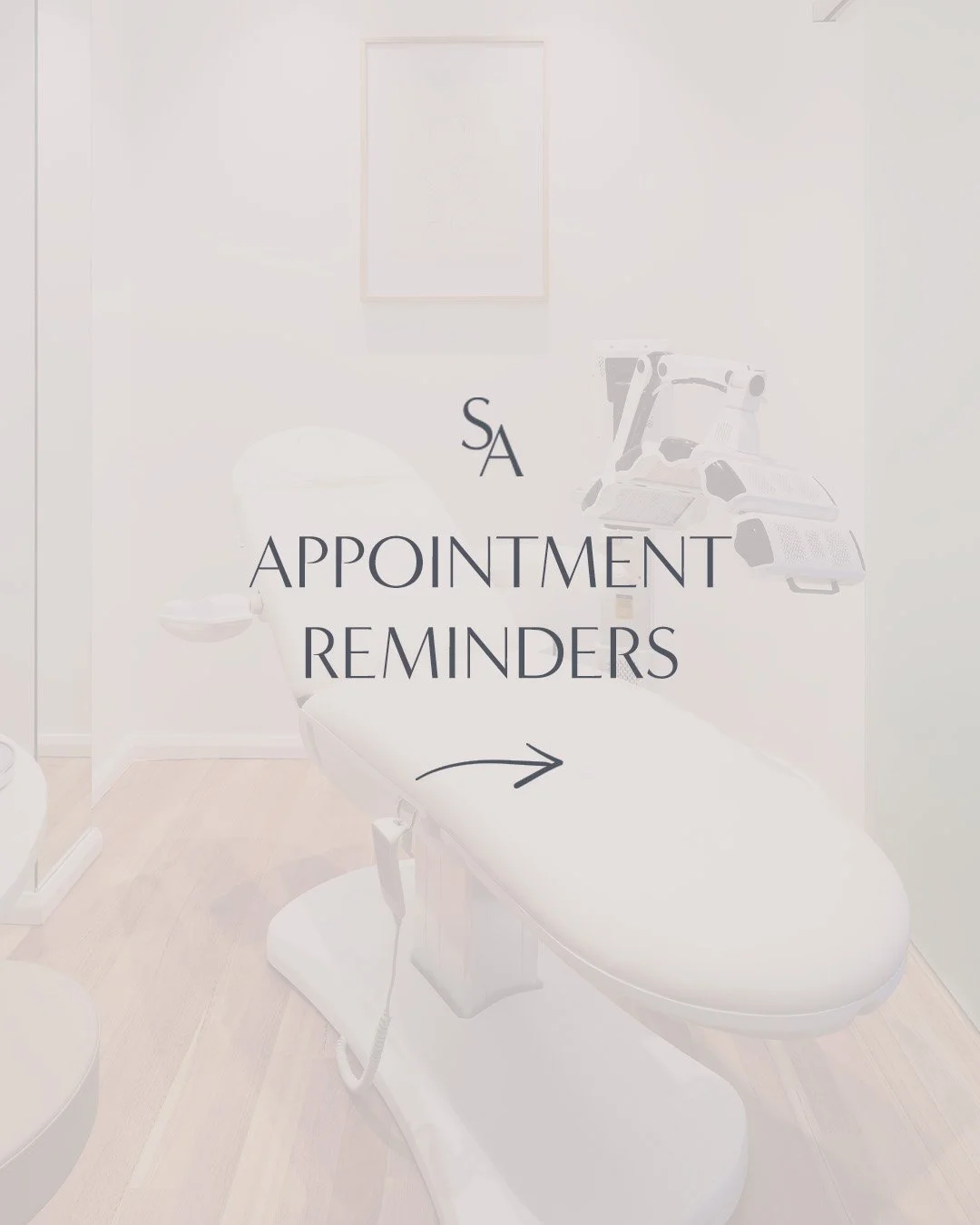 A gentle reminder ahead of your appointment 🤍
 
We want to make sure every minute of your consultation is focused on you, so please try to arrive right on time.

Give yourself plenty of time to find parking around the clinic and to complete any form