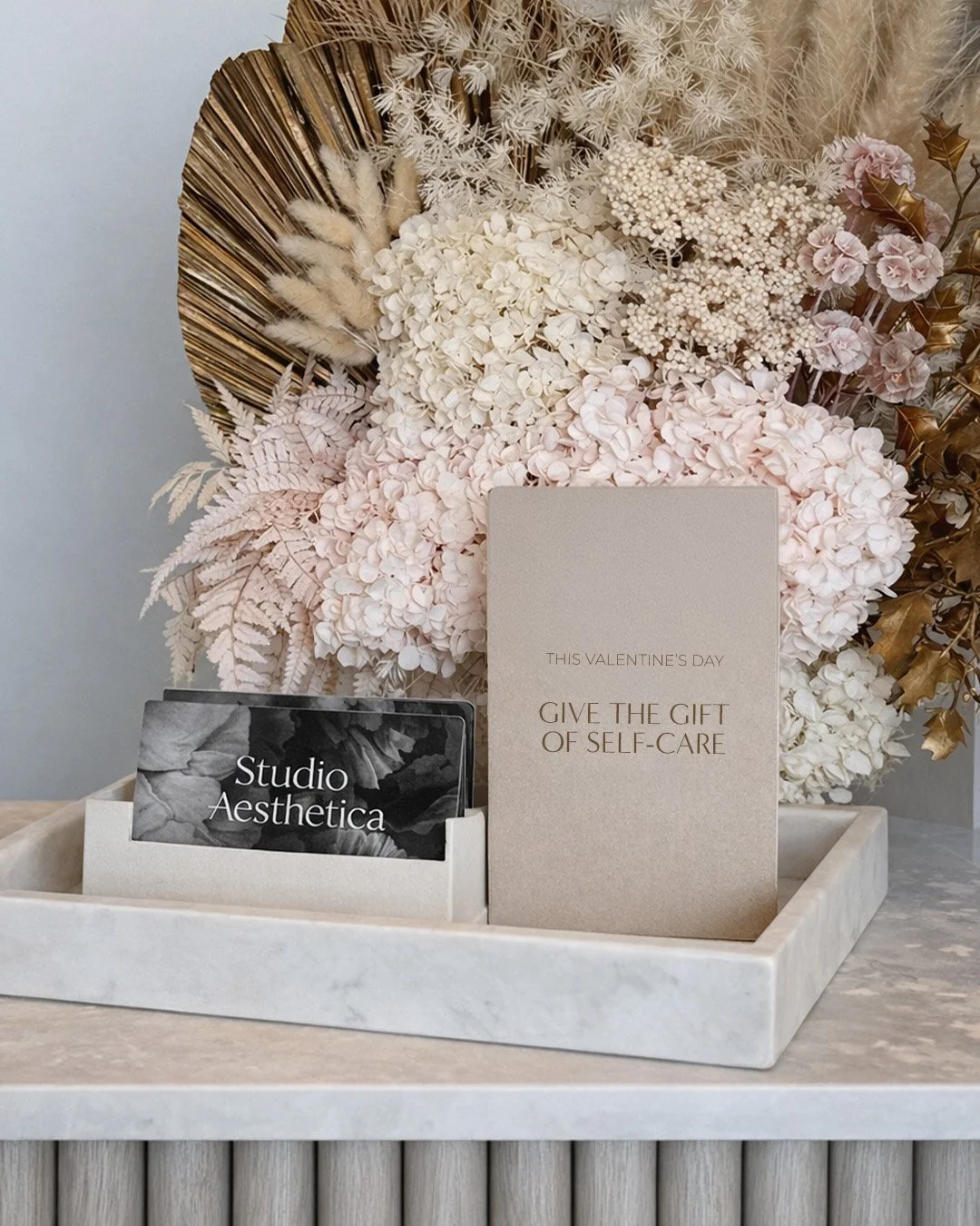 Give the gift of self-care this Valentine&rsquo;s Day.

Spoil your loved one with a Studio Aesthetica gift voucher. Vouchers can be used across our doctor-led aesthetic treatments, advanced dermal therapies, laser treatments, clinical facials, and pe