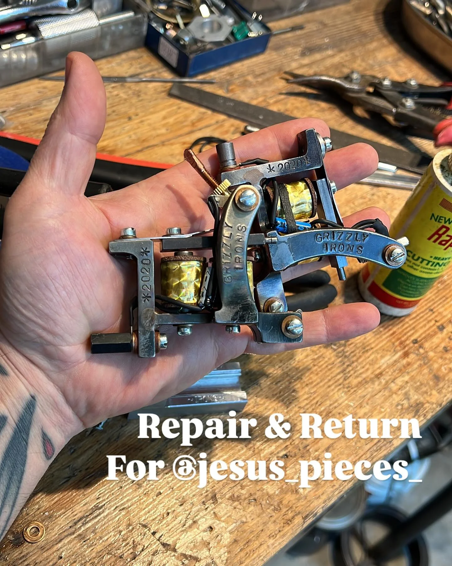 Liner shader combo from 2020, repair and return for @jesus_pieces_