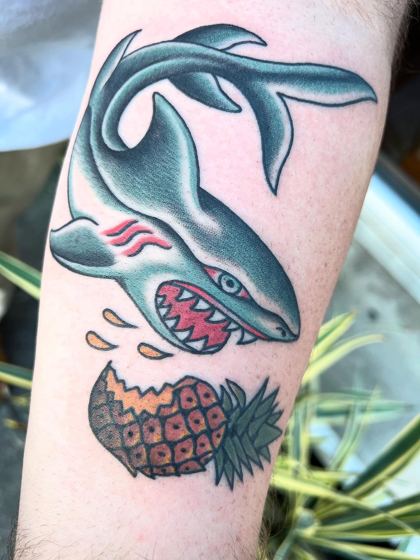 Shark bite!
