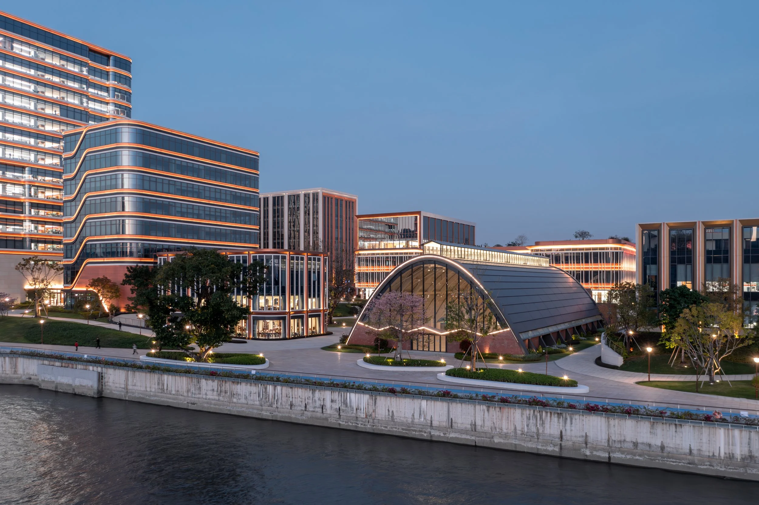 The sugar factory after the redesign into an exhibition hall.