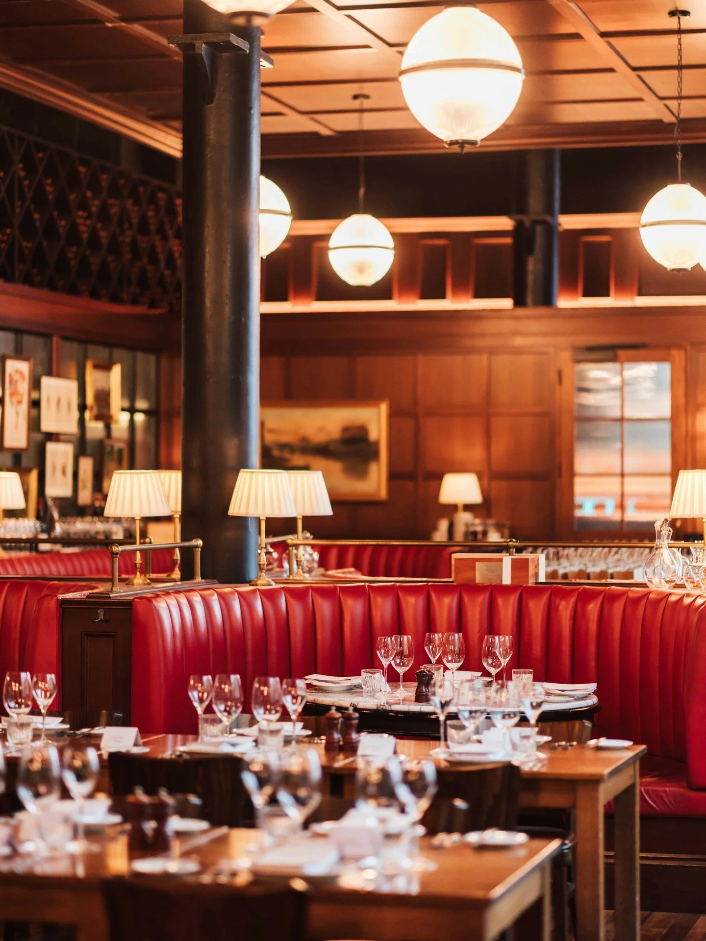 Do you prefer to be rubbing shoulders in a booth, or the extra elbow room of a free standing table?