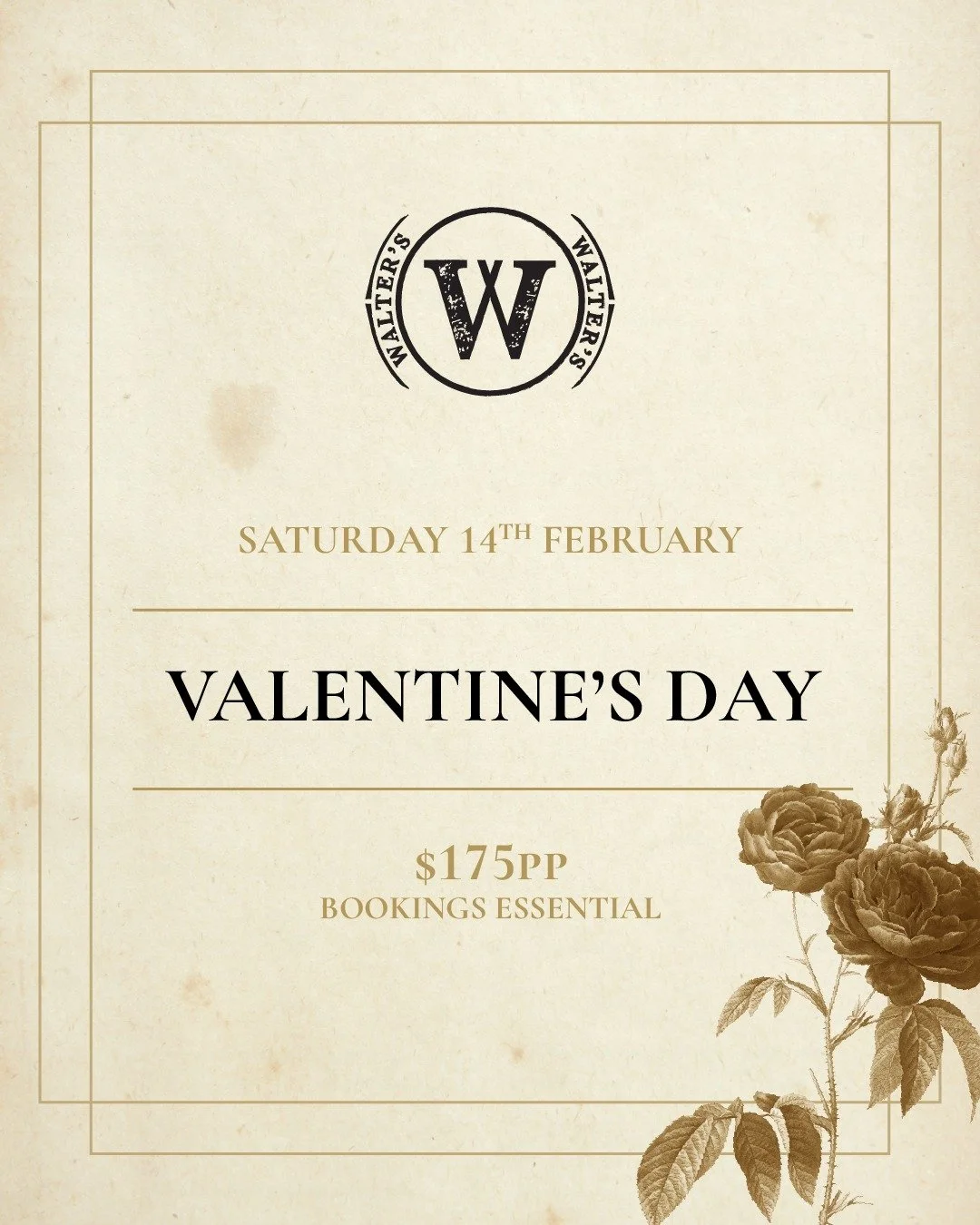 A moody New York-inspired room, red leather booths, a great bottle of wine and a menu to fall in love with. 
I just described your Valentine's day dinner at Walter's. 
Don't miss out on a table.