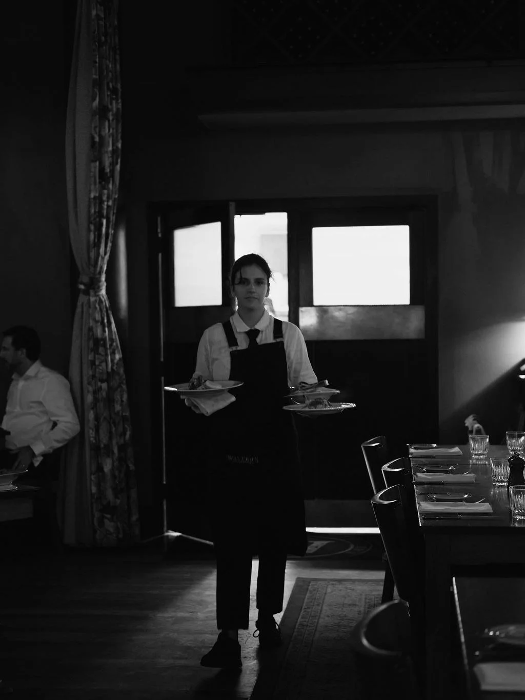 Be honest, how does it make you feel, when you can see the plates marching towards your table?