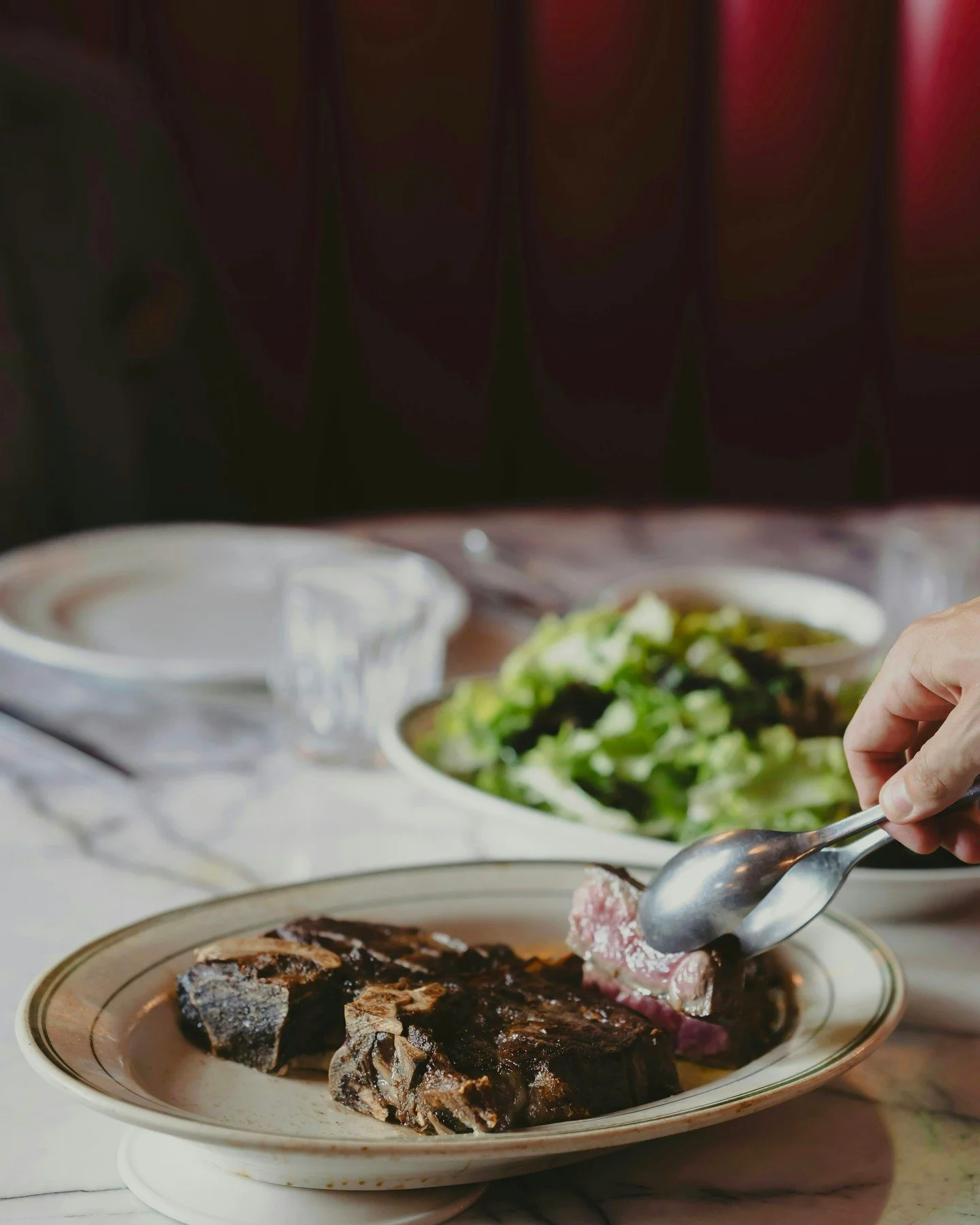 True love is letting your date have the last piece of the Porterhouse