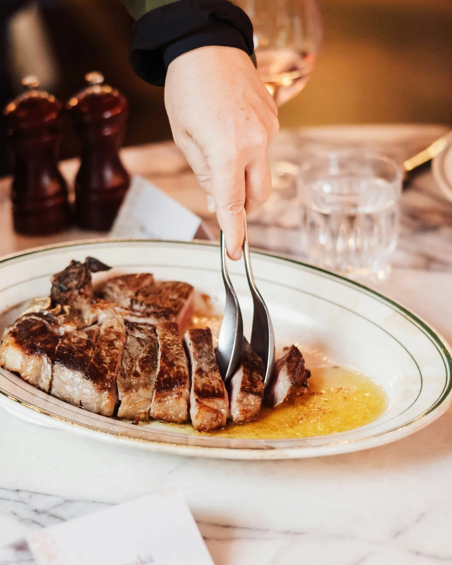 Which side of the Porterhouse are you reaching for first?