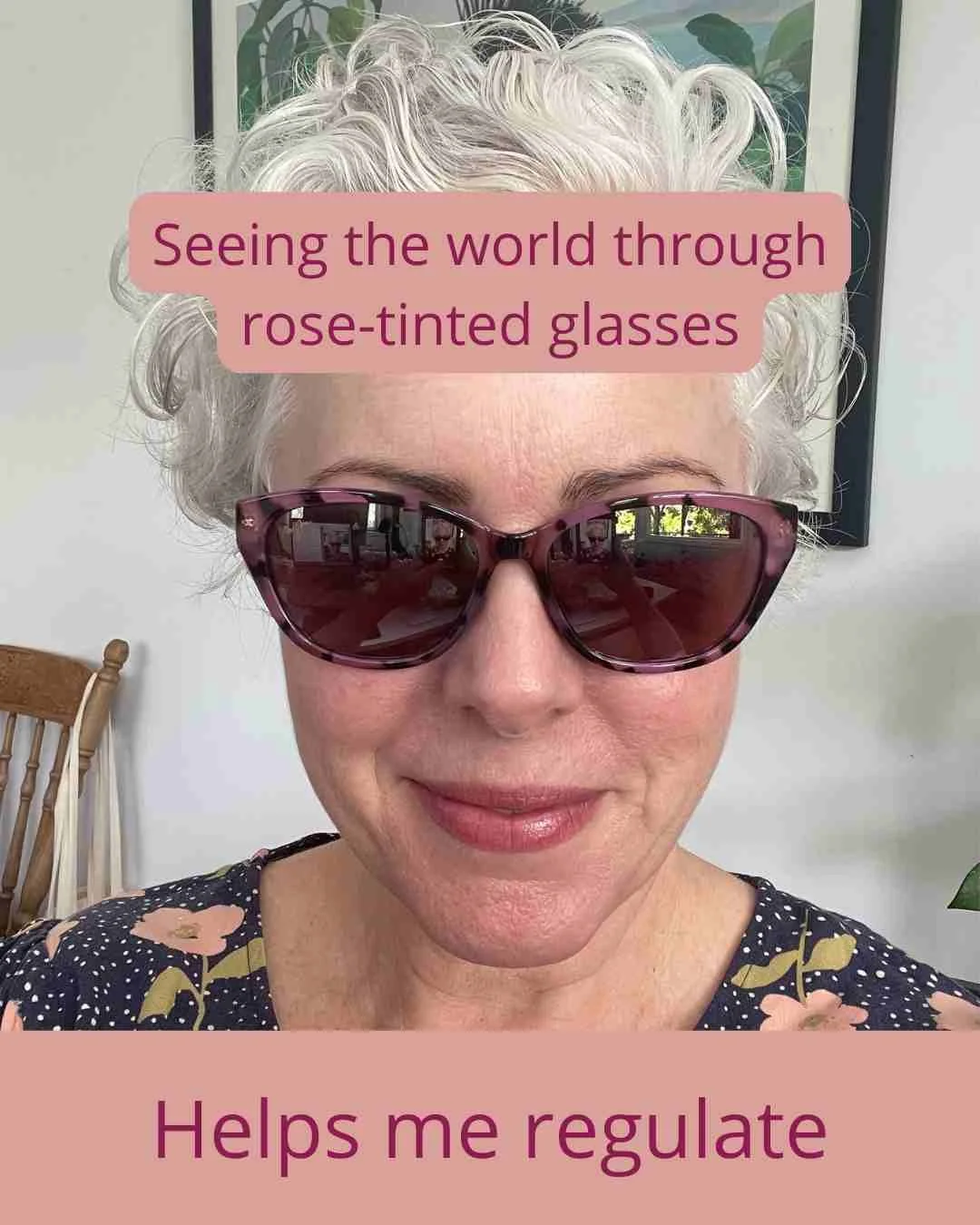 For as long as I can remember every time I put on sunglasses I felt dizzy and visually unsettled, a bit like my eyes couldn't orient properly and I I persisted, I ended up feeling nauseous. So, most of the time I would last about 5 minutes (and only 