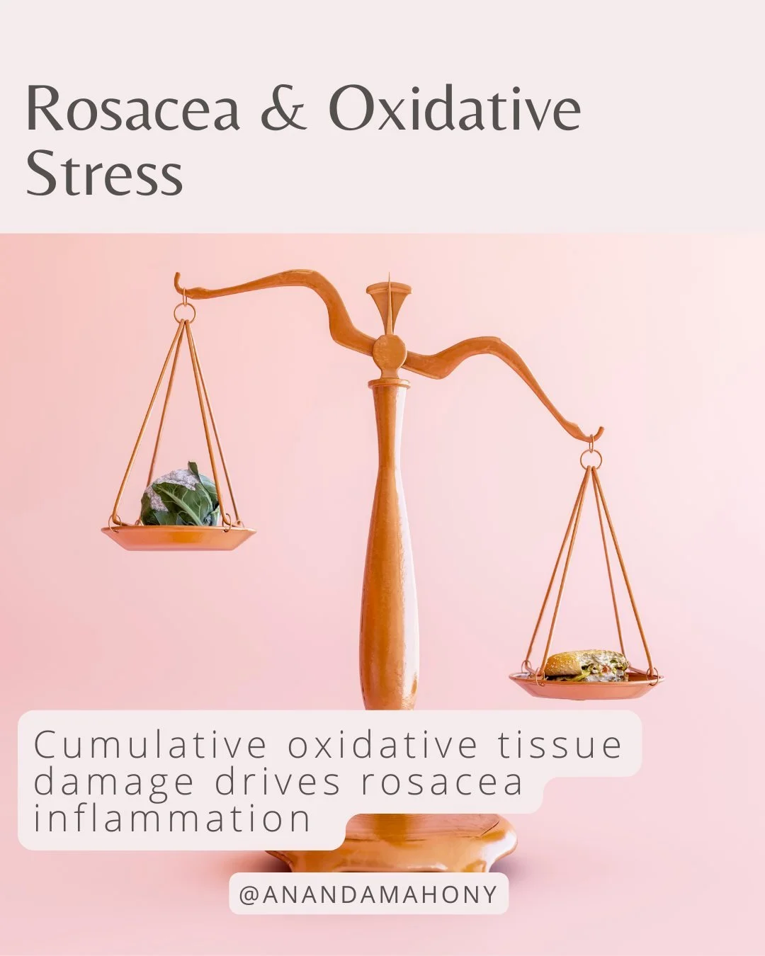 Rosacea and oxidative stress 🍓

One of the more under-recognised mechanisms in rosacea pathogenesis is the imbalance between reactive oxygen species (ROS) production and antioxidant capacity.

Studies consistently show that individuals with rosacea 