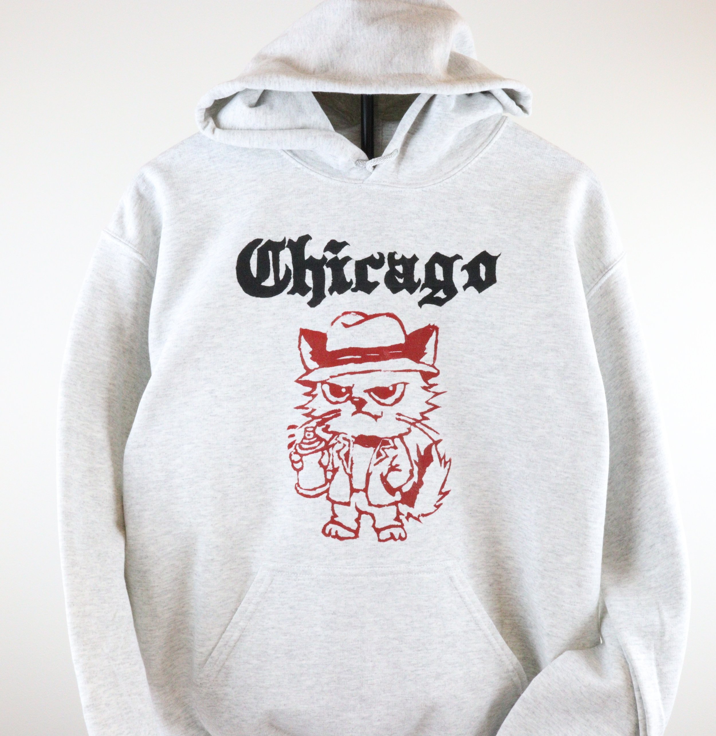 Old English Chicago & Gangster Cat Hoodie.JPG
