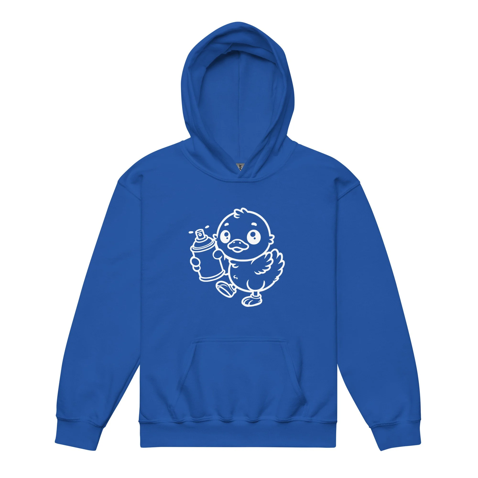 Duckling Graffiti Kids design by TSEL -   Youth heavy blend hoodie